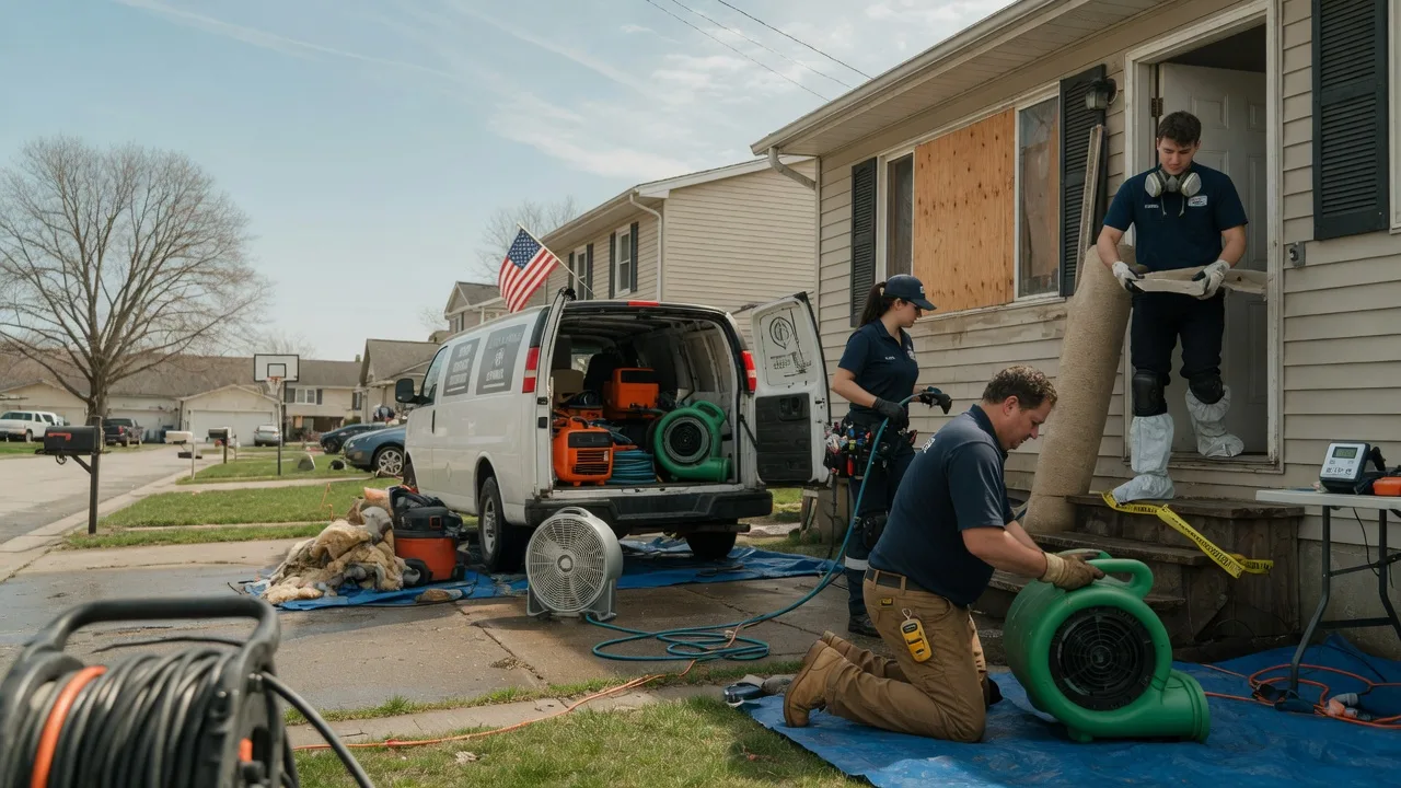 Water Damage Restoration in Edmore, MI near me